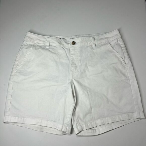 A.N.A Women’s Mid -Rise midi Shorts 7” inseam Size 12 - Picture 1 of 5